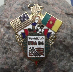 1994 Fifa World Cup USA 94 United States Soccer Football Cameroon Tie Pin Badge - Picture 1 of 3