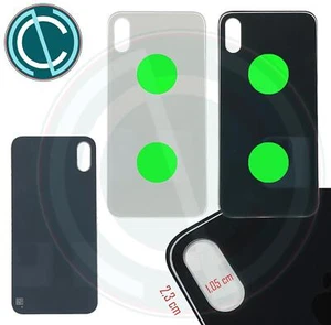 BACK COVER SCOCCA VETRO POSTERIORE COPRI BATTERIA PER IPHONE XS - Imagen 1 de 3