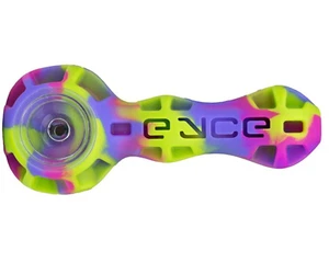 Pipa de mano de silicona curada Eyce Spoon de 4"" - algodón dulce - Imagen 1 de 2