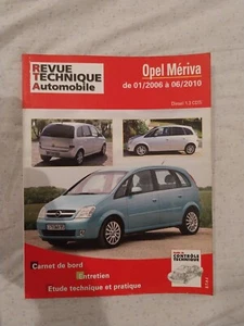 Revue technique OPEL MERIVA 1.3 Cdti Rta Opel Meriva 1 A 2006 2010 Diesel 1.3  - Picture 1 of 15