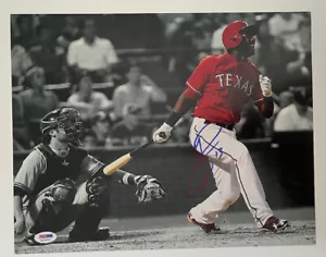 JURICKSON PROFAR TEXAS RANGERS SIGNED 11X14 PHOTO PSA/DNA 2 - Picture 1 of 3