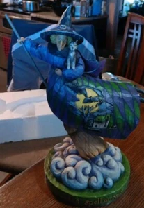JIm Shore/Heartwood Creek 13" Halloween Witch Figurine " I Put A Spell On You" - Picture 1 of 15