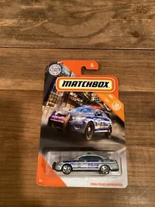 Matchbox Ford Police Interceptor NUOVO - Foto 1 di 1