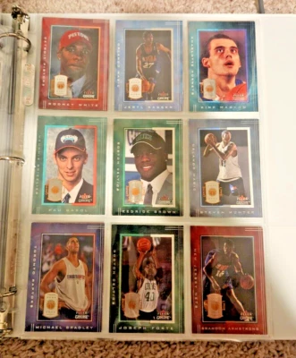 2001-02 Fleer Genuine Set only missing 2 RCs  - Parker, Gasol, Arenas #'d/1,000 - Image 1 of 4