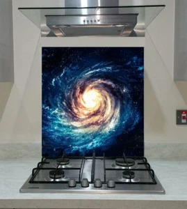 Spritzschutz Hartglas einzigartige Galaxie irgendwo im Weltraum alle Größen - Bild 1 von 4