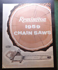 1959 Remington Chainsaws Sales Brochure Catalog 16 Pages