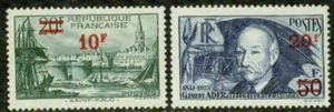 FRANCIA - 1940 - SOBREIMPRESIONES - EN MUY BUEN ESTADO ** - Imagen 1 de 1