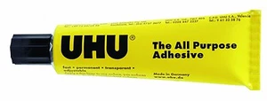 5 tubos de pegamento para todo uso UHU 125 ml adhesivo transparente extra fuerte - Imagen 1 de 2