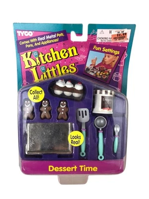 NEW Sealed 1995 Tyco Kitchen Littles Dessert Time For Barbies! - Image 1 of 2