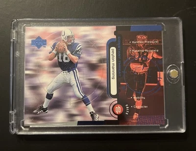 Peyton Manning RC 1998 Upper Deck Constant Threat ROOKIE#2!Colts RC QB GOAT HOF2 - Image 1 of 2