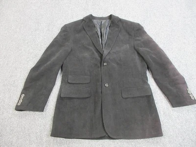 Brioni Blazer Mens 40S Charcoal Corduroy Silk Loro Piana Made in Italy SB-2 - Image 1 of 4