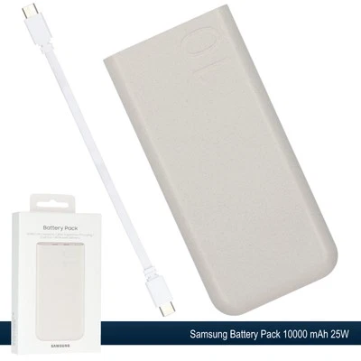 Original Samsung Powerbank EB-P3400 USB-C Akku Ladegerät 10.000 mAh Schnellladen - Bild 1 von 4