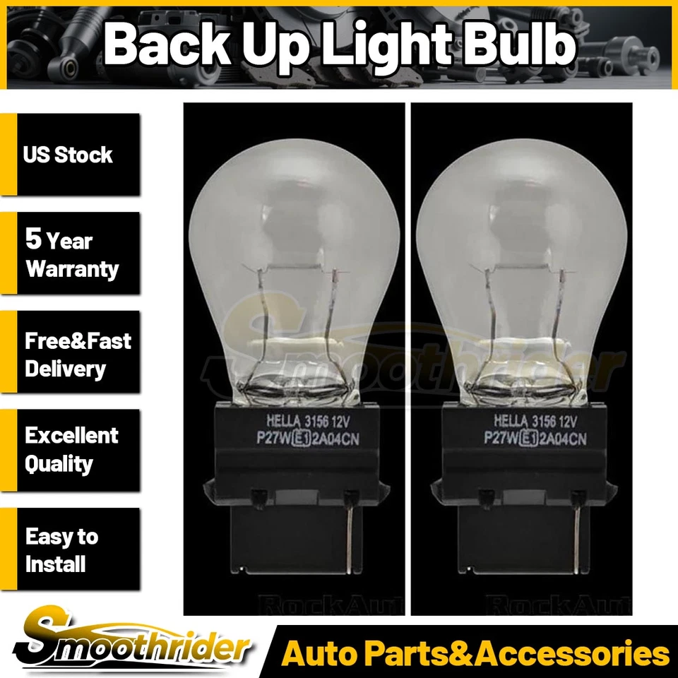 Bombilla de respaldo interior Hella 2 piezas para Pontiac Grand Am 1999-2003 2004 2005 Foto 1 de 4