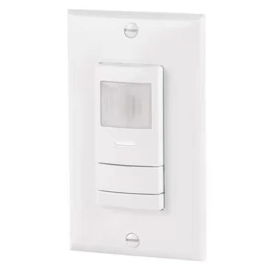 Sensorswitch Occupancy Sensor,PIR,2000 sq ft,White WSX WH Sensorswitch WSX WH - Image 1 of 2