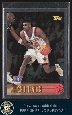 Allan Houston 1996-97 Topps NBA at 50 #195 New York Knicks - Image 1 of 2