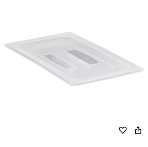 Cambro 30PPCH190 Lebensmittel Pfanne Abdeckung 1/3 Größe mit Griff - Kiste mit 6 - Bild 1 von 1