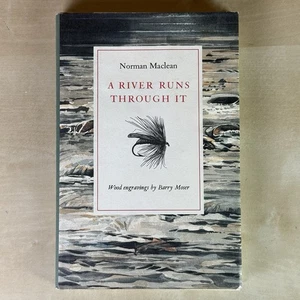 A River Runs Through It - Norman Maclean - 1989 HC/DJ Illustrated by Moser Ed. - Bild 1 von 13