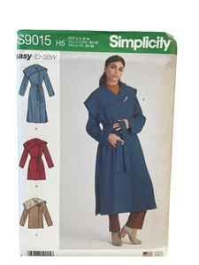 Simplicity S9015 Misses Coat Sewing Pattern Size 6-14 Easy to Sew - Picture 1 of 2