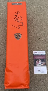 LUTHER LOARD Orsi FIRMATO End Zone Pylon JSA COA CHICAGO B - Foto 1 di 2