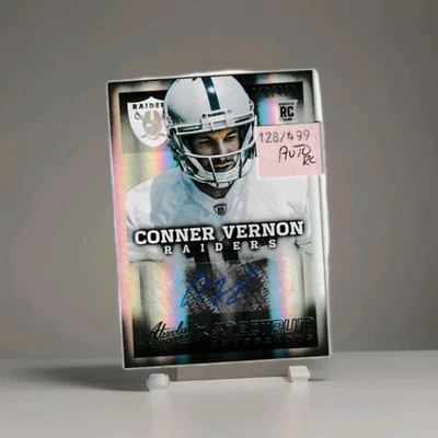 Absolute Conner Vernon Rookie Refractor Auto #ed 128/499!! NM+ Combined Shipping - Image 1 of 2