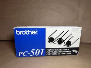 Original Brother PC-501 Druckpatrone OEM für FAX-575 Neu Versiegelt - Bild 1 von 6