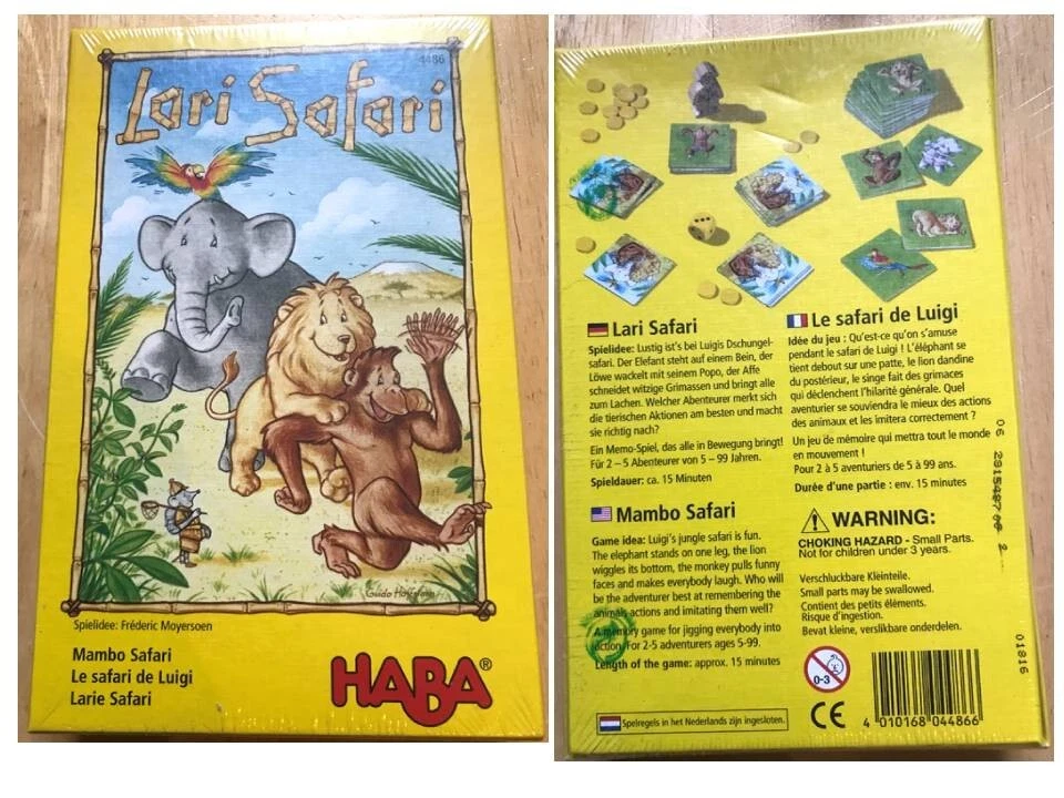 HABA Lari Safari Art Nr 4486 für 2 bis 5 Spieler mit einem Alter von 5 bis 99 Ja - Bild 1 von 1