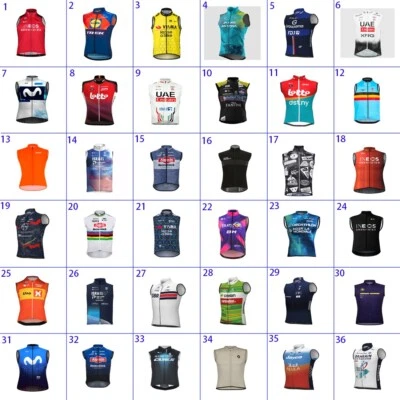 2025 Cycling Vests Cycling gilet Cycling Windproof Vest Jersey cycling jersey - Image 1 of 3