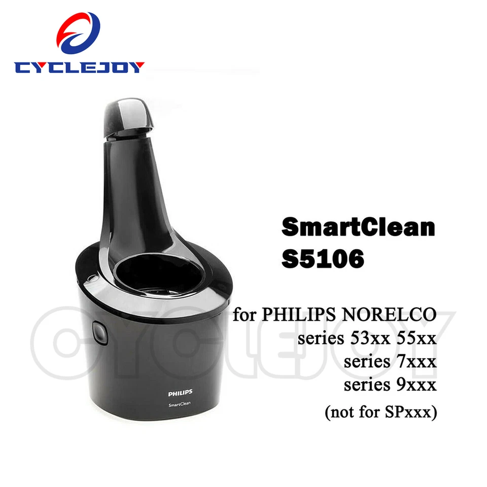 Smartclean System JET CLEAN for Philips Norelco Shaver S55xx S7xxx S9xxx