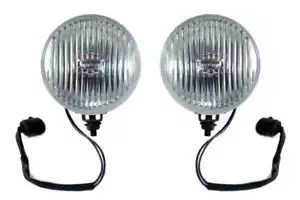 1987-1993 Mustang GT or Cobra Fog Light Body w/ Plug and Bracket - Pair LH & RH - Picture 1 of 3