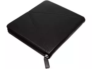 SAME DAY SHIP - NEW Macally Premium Leather Case & Organizer for iPad 2 - Picture 1 of 4