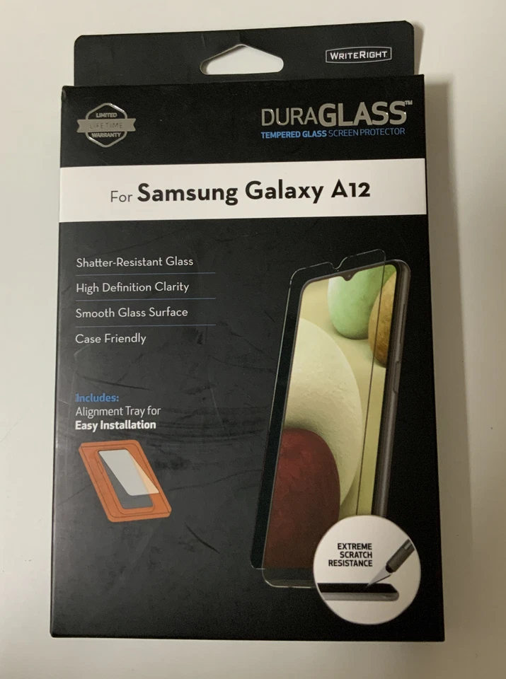 DuraGlass Tempered Glass Screen Protector for Samsung Galaxy A12 500682