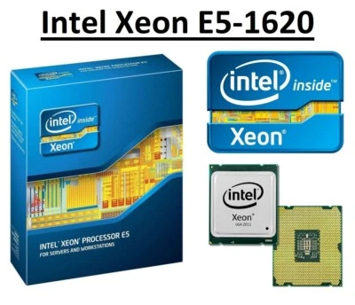Intel Xeon E5-1620 SR0LC 3.60 - 3.80 GHz, 10MB, 4 Core, Socket LGA2011, 130W CPU - Image 1 of 4