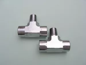 Lowrider Accesorios Hidráulicos Kit de Accesorios de Rama de 3/8", Cromo, 2 Piezas - Imagen 1 de 1