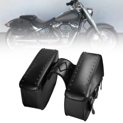 bag Tool Side bag Storage Luggage Fits For Harley Sportster - Image 1 of 4