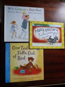 Hairy Maclary, One Ted Falls out of Bed by Julia Donaldson (3 Book Bundle) - Picture 1 of 2