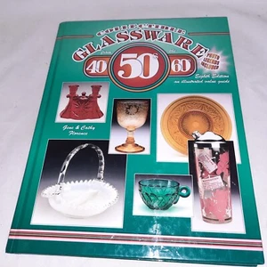 Book Collectable Glassware From 40s to 60s Hard Cover 2006 Collectors Florence - Imagen 1 de 4