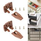 2x Drawer Track Guide and Glides for NightStand Center Mount Drawer