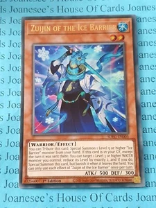 Zuijin of the Ice Barrier SDFC-EN005 Ultra Rare Yu-Gi-Oh Card 1st Edition - Picture 1 of 3