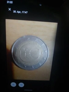 2 € Münze Griechenland/Strichmännchen/ 1999 Bis 2006 - Bild 1 von 1