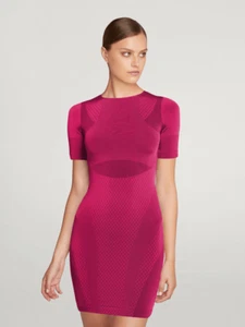 NWT Wolford Leeloo Mini Dress Pink M - Picture 1 of 16