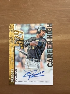 2015 Topps - Career High Autographs #CH-GP Gregory Polanco (AU) - Picture 1 of 2