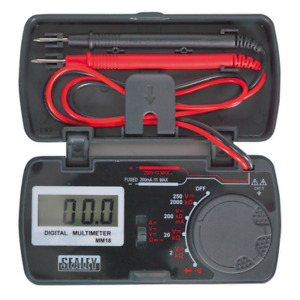 Handy Compact Digital Audible Multimeter Tester Multi Meter Comes with Case BB23