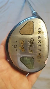 Golf Snake Eyes Golf QUICK STRIKE II 19* LH Graphite Hybrid TX90 - Picture 1 of 3