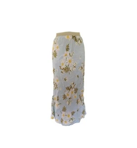 Billabong Summerfield Skirt Blue Ladies Large Floral Midi NWT RRP $89.99 - Picture 1 of 16
