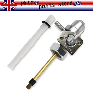18mm x 1mm Motorcycle Fuel Gas Petrol Tank Tap Petcock Valve Switch For Honda - Picture 1 of 14