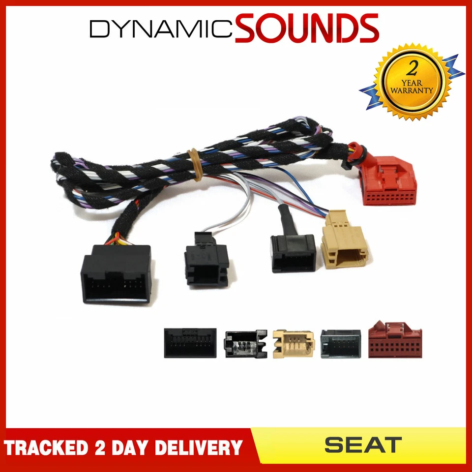 IncarTec CAB-SEATIB13 Button Relocation Harness for Seat Ibiza 2014-2017 - Image 1 of 1