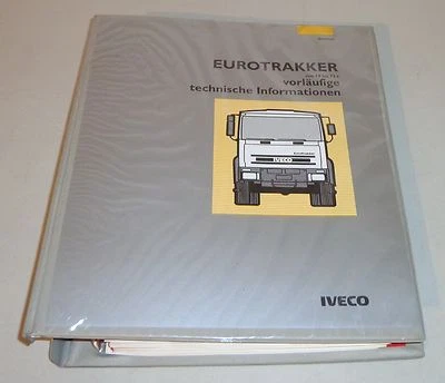 Manuale Officina Vorläufige Tecnico Informazioni Iveco Eurotrakker 1993 - Immagine 1 di 2