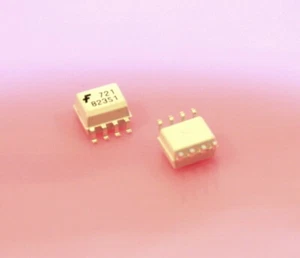 [4 pc] FOD0720 Fast 25Mbit/sec High CMR CMOS optocoupler  - Picture 1 of 3