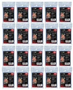 2000 ULTRA PRO Collezionabili MANICHE IN PENNY MORBIDE NUOVE Poly No PVC 81126 Sigillate - Foto 1 di 1