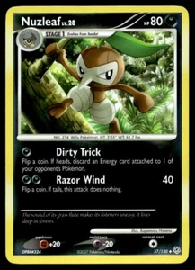 Nuzleaf 57/130 Pokemon Karte Diamant & Perle Uncommon 80 HP Near Mint H10 - Bild 1 von 2
